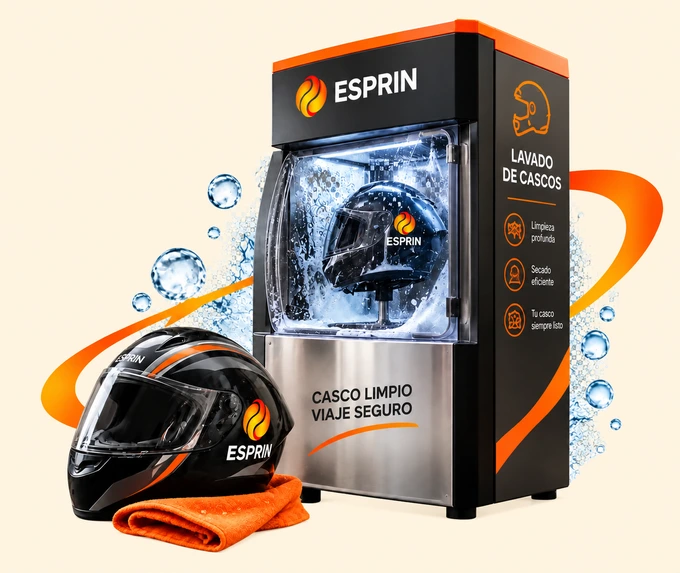 Lavado de cascos en Escobal