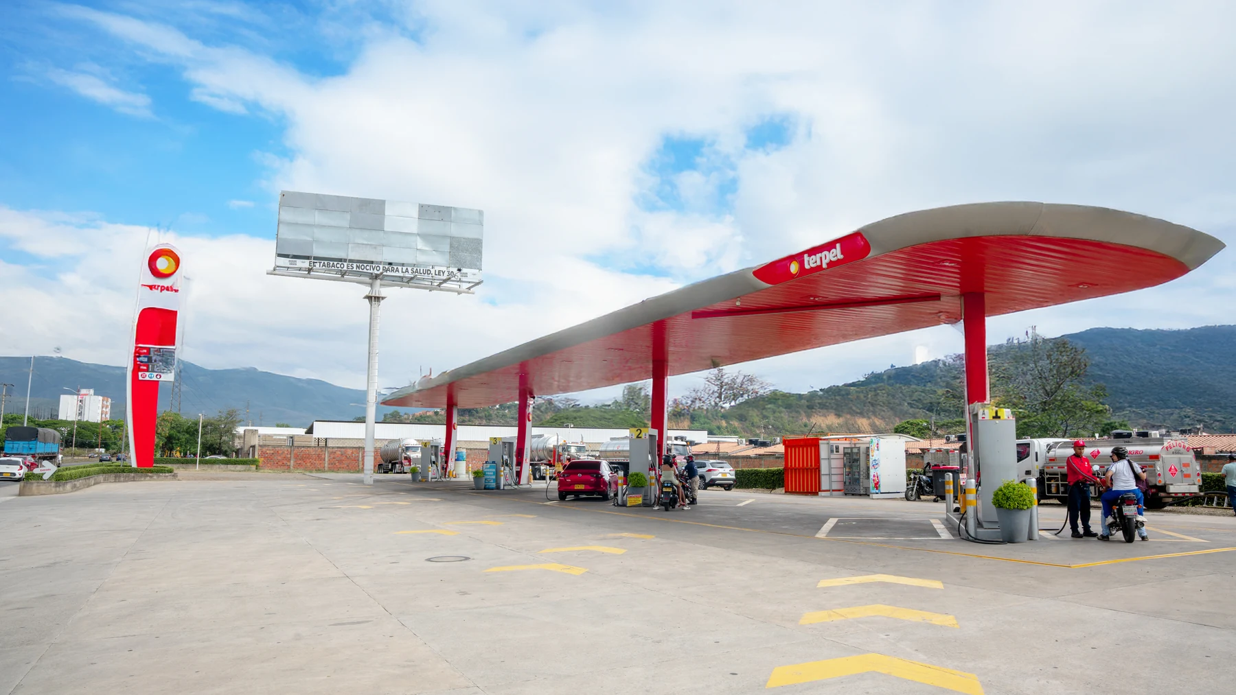 Vista real de la estación ESPRIN La Gazapa
