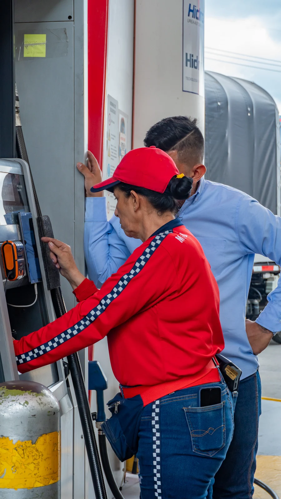 Atención real en un surtidor ESPRIN